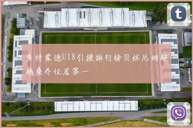多特蒙德U18引援排行榜贝林厄姆超越桑乔位居第一